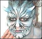 Schminken Halloween Fasching Fasnet Karneval Facepainting Evelina Iacubino